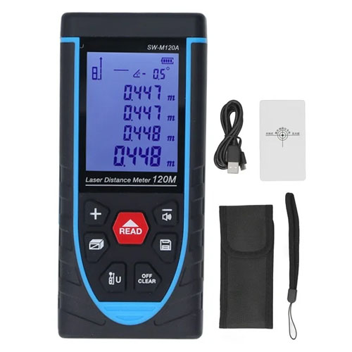 Máy Đo Khoảng Cách SNDWAY SW-M120A đo xa 120m